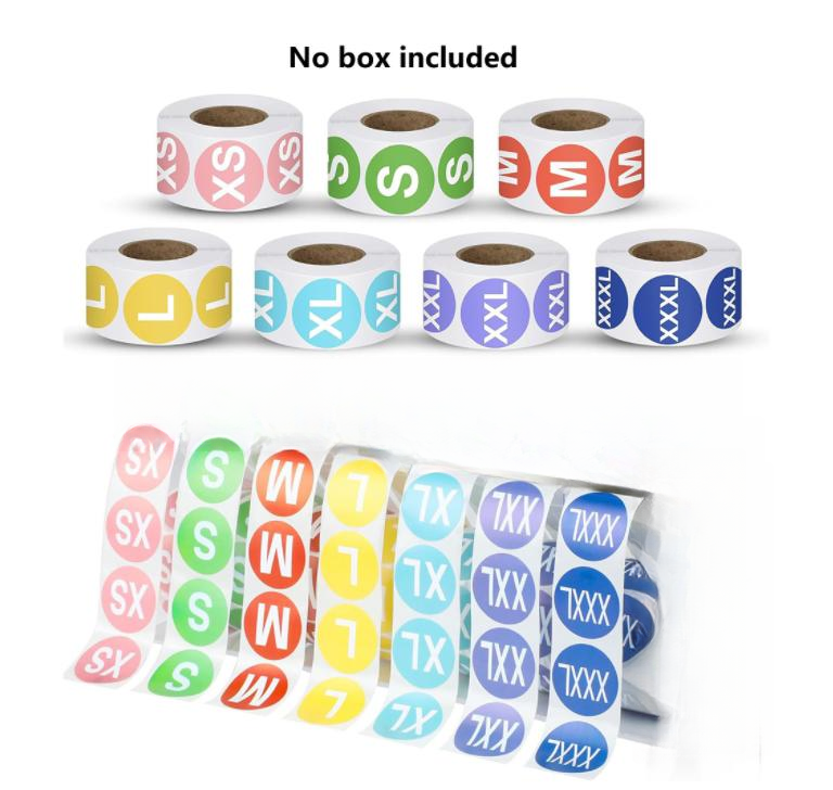 7 Roll 500Pcs Sticker Label Ho - Sticker Label Roll recension och pris