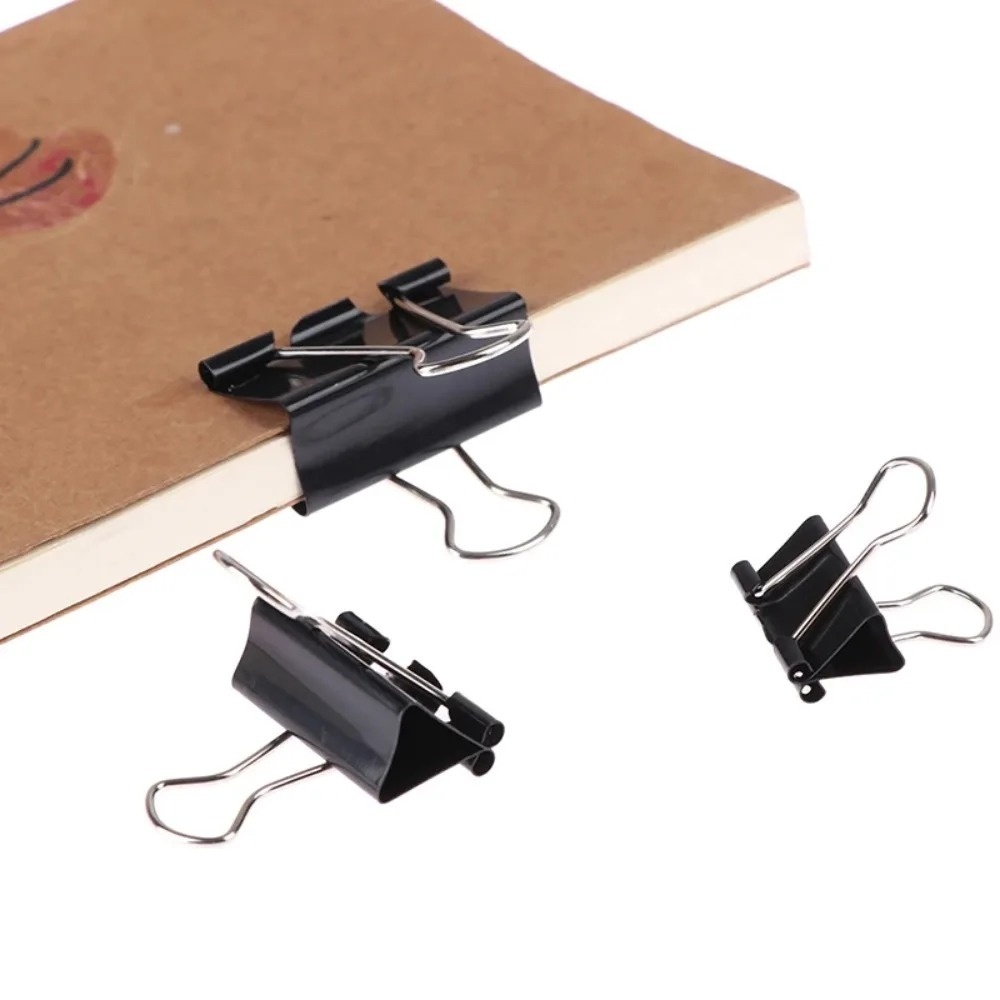 10 pieces Metal Paper Clip 19  - Binder Clip Assorted recension och pris